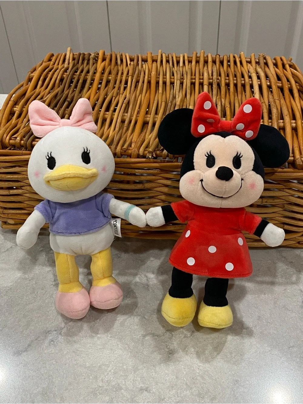 Lot of Disney Nuimos Daisy Duck and Minnie Mouse and 4 Outfits
